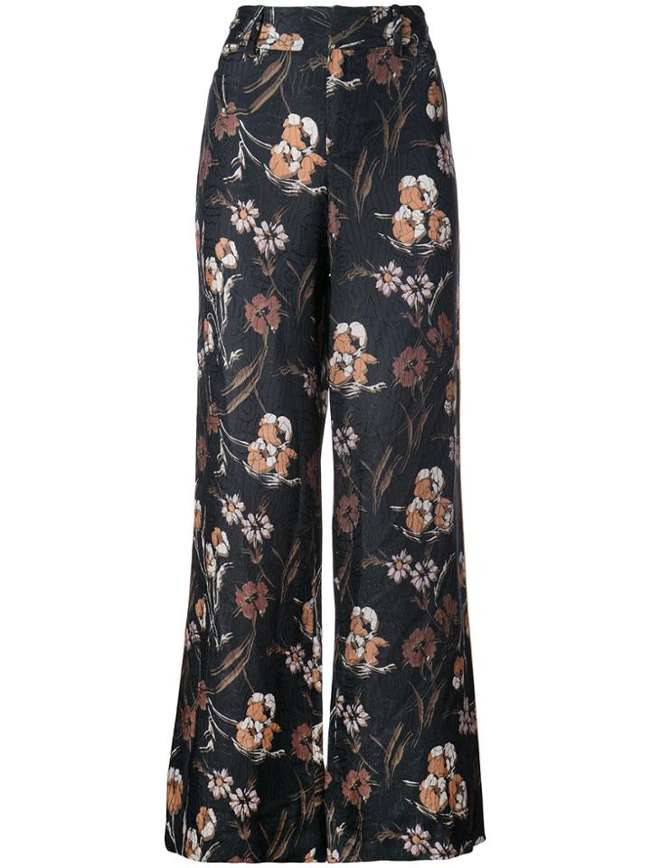 Derek Lam 10 Crosby Pajama Pant - Blue