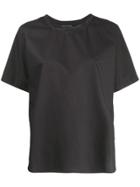 Sofie D'hoore Short-sleeve Flared Top - Black