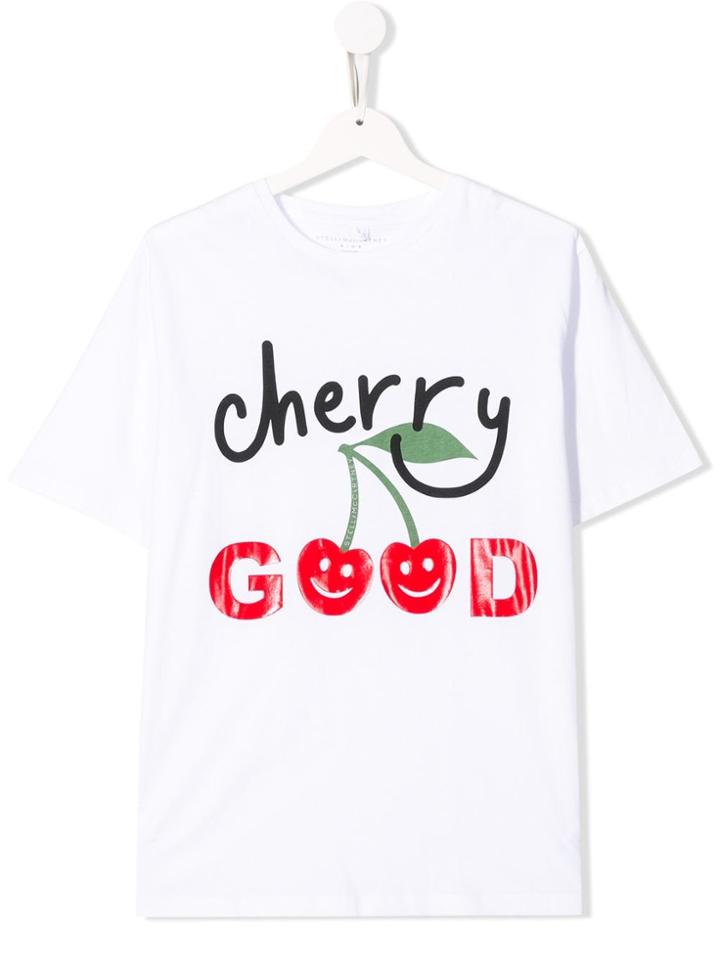 Stella Mccartney Kids Teen Cherry Good T-shirt - White