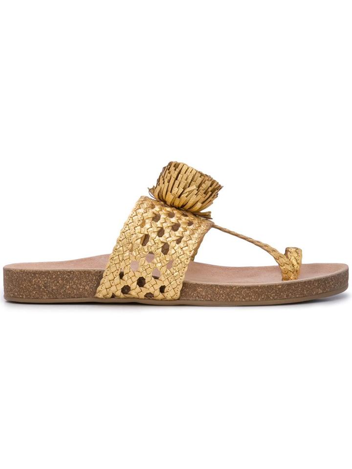 Ulla Johnson Netta Sandals - Gold