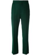 Marni - Cropped Tailored Trousers - Women - Virgin Wool/spandex/elastane - 42, Green, Virgin Wool/spandex/elastane