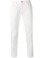 Dolce & Gabbana - Slim Fit Jeans - Men - Cotton/spandex/elastane - 50, White, Cotton/spandex/elastane