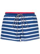 The Upside Striped Shorts - Blue