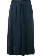 Vince Wide-leg Culottes, Women's, Size: Small, Blue, Polyester