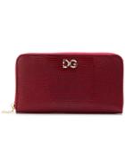 Dolce & Gabbana Embellished Wallet - Red