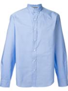 Andrea Pompilio Classic Shirt, Men's, Size: 48, Blue, Cotton