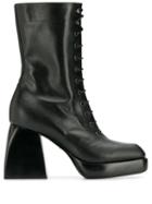 Nodaleto Bulla Block Heel Boots - Black