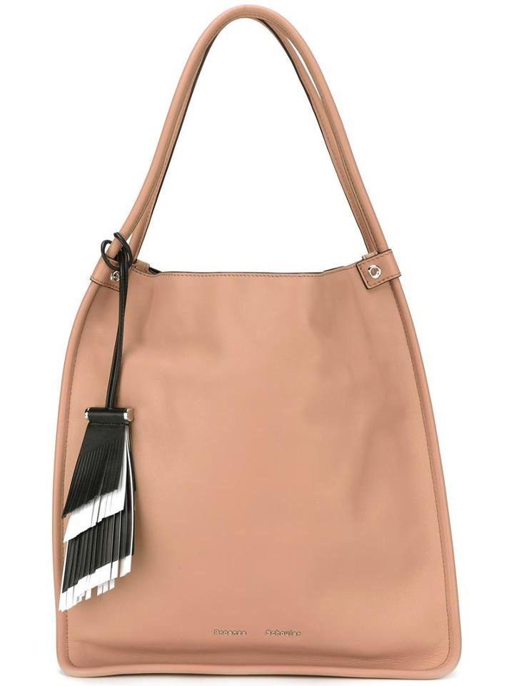 Proenza Schouler Medium Shopper Tote, Nude/neutrals, Calf Leather