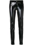 Just Cavalli Contrast Skinny Trousers - Black