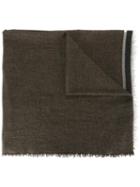 Faliero Sarti 'millo' Scarf, Adult Unisex, Green, Silk/modal/cashmere/virgin Wool
