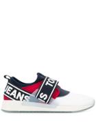 Tommy Hilfiger Slip-on Logo Sneakers - White