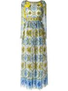 Dolce & Gabbana Majolica Print Evening Dress