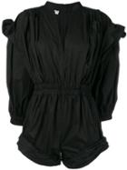 Philosophy Di Lorenzo Serafini Gathered Playsuit - Black