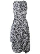 Vivienne Westwood Flower Print Dress, Women's, Size: 42, Blue, Cotton
