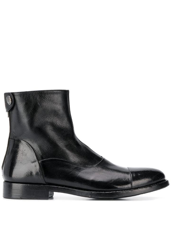 Alberto Fasciani Windy Ankle Books - Black