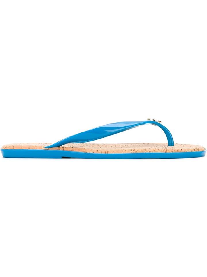 Michael Michael Kors Logo Detail Flip Flops