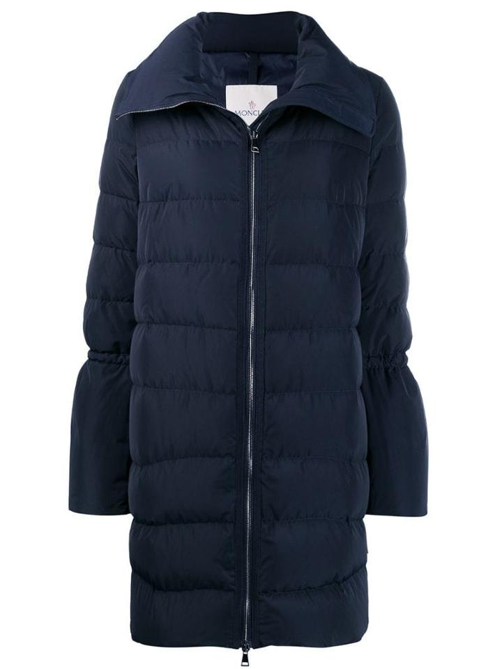 Moncler Flared-sleeve Puffer Jacket - Blue