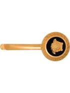 Versace Vers Gld Blk Tribute Hair Pin - Gold