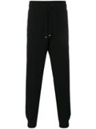 Mr & Mrs Italy - Drawstring Track Pants - Men - Cotton/lyocell/virgin Wool - 50, Black, Cotton/lyocell/virgin Wool