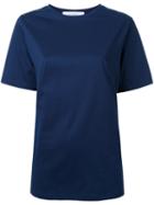 Le Ciel Bleu Classic T-shirt, Women's, Size: 38, Blue, Cotton
