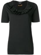 Dsquared2 Ruffled Trim T-shirt - Black