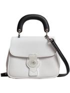 Burberry Small Dk88 Top Handle Bag - White