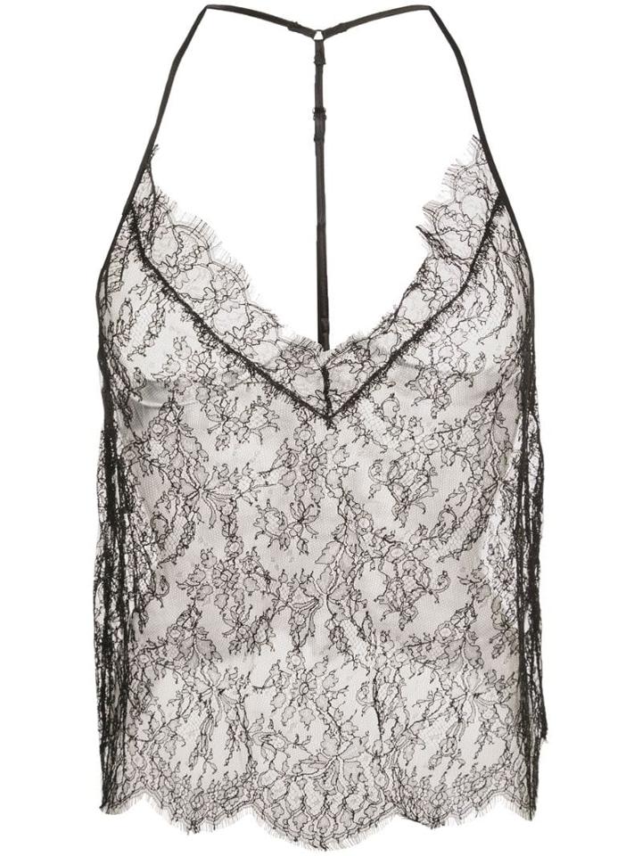 Kiki De Montparnasse T-back Camisole - Black
