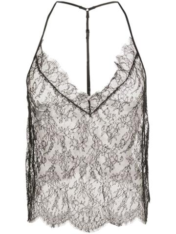 Kiki De Montparnasse T-back Camisole - Black