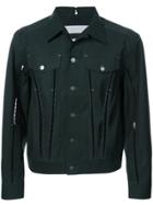 Yang Li Embellished Chest Pocket Jacket - Green