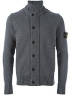 Stone Island Band Collar Cardigan