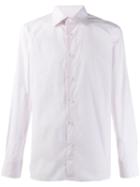 Ermenegildo Zegna Micro Check Shirt - Pink