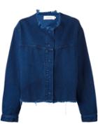 Marques'almeida Oversized Denim Jacket, Women's, Size: Small, Blue, Cotton