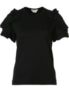 Comme Des Garçons Ruffle Sleeve Top