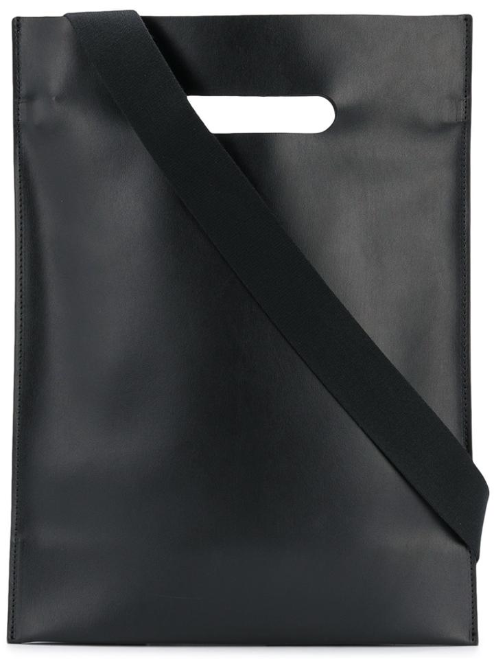 Mm6 Maison Margiela Structured Shopper Tote - Black