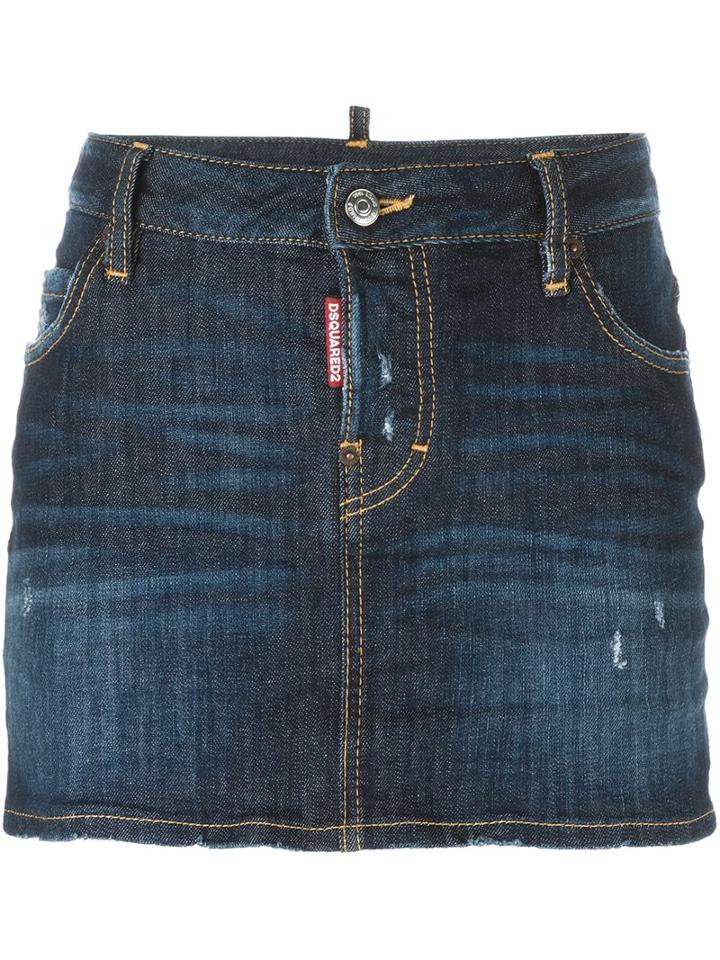 Dsquared2 Low Waist Mini Skirt