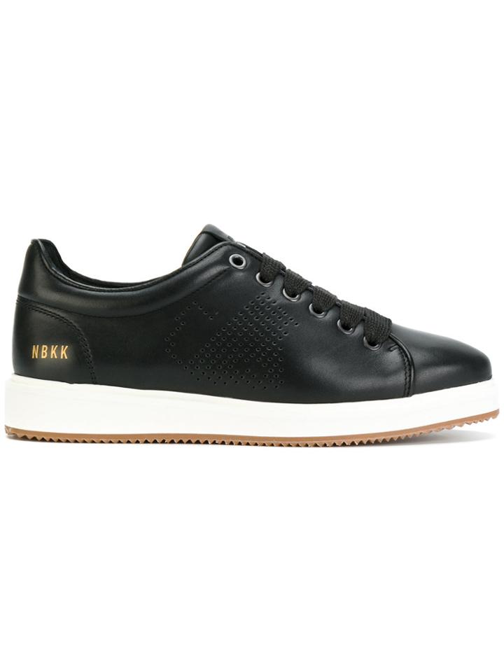 Nubikk Noah Perforated Sneakers - Black