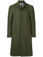 Thom Browne Relaxed Bal Collar Overcoat - Green