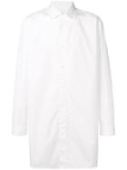 Yohji Yamamoto Concealed Front Shirt - White