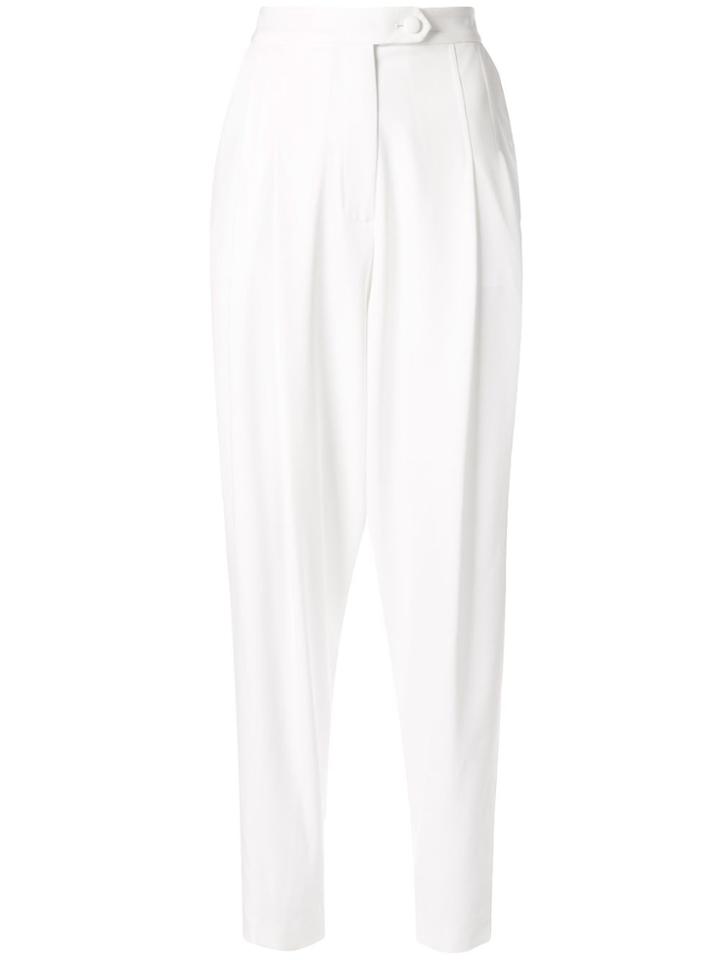 Ingie Paris High-waist Oversized Trousers - White