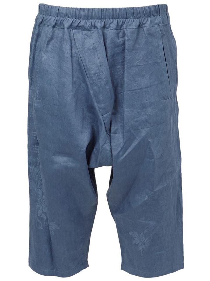 By Walid Drop Crotch Shorts