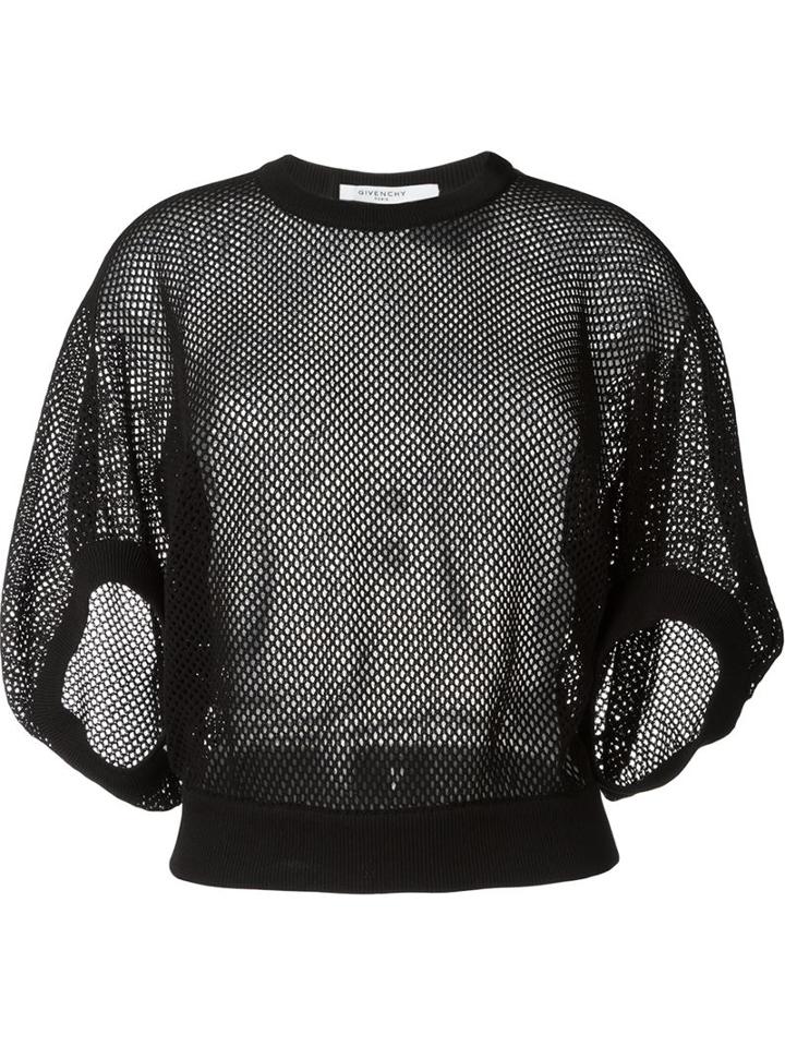 Givenchy Fishnet Top