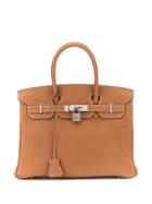 Hermès Pre-owned Birkin 30 Bag - Brown