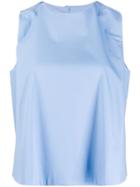 Maison Kitsuné Boxy Tank Top - Blue
