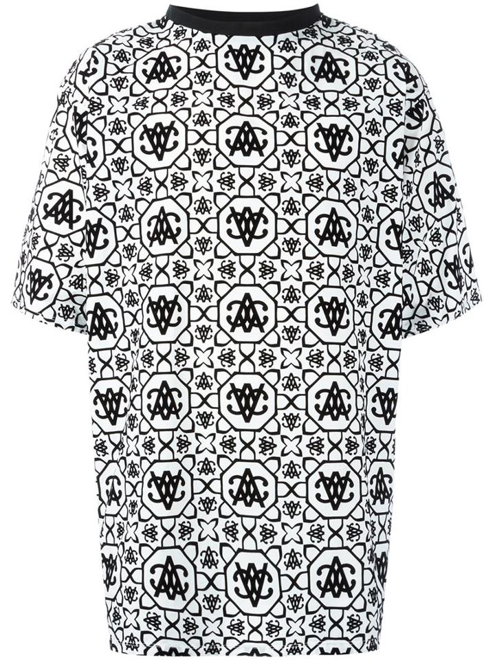Andrea Crews 'coox' T-shirt, Men's, White, Polyamide