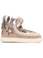 Mou Eski Sneaker Boots - Nude & Neutrals