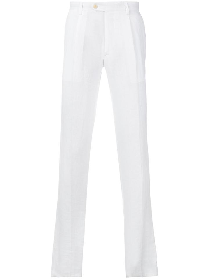 Etro Straight-leg Trousers - White