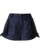 Giorgio Armani Pre-owned Side Ties Shorts - Blue