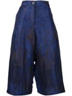 Isabel Benenato Stained Culottes