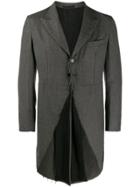 Comme Des Garçons Vintage 2002 Distressed Suit - Grey