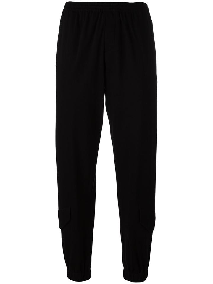 Y-3 Plain Track Pants, Women's, Size: Medium, Black, Cotton/lyocell